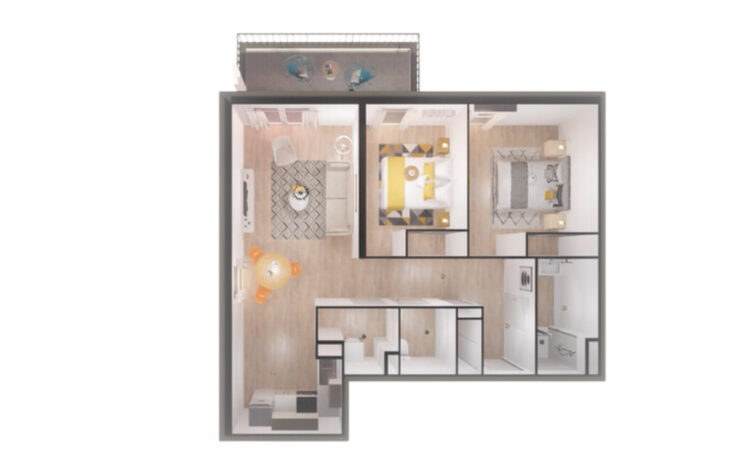 Programme neuf Appartement 3 pièces 64 m² 3